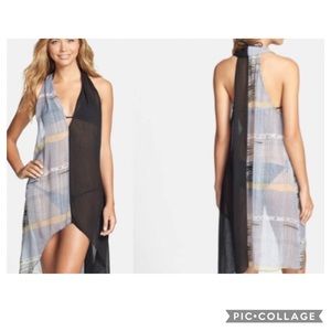 Sol & Mer Colorblock Swim Coverup